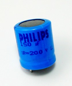 Philips 飞利浦 150u/200V 电解